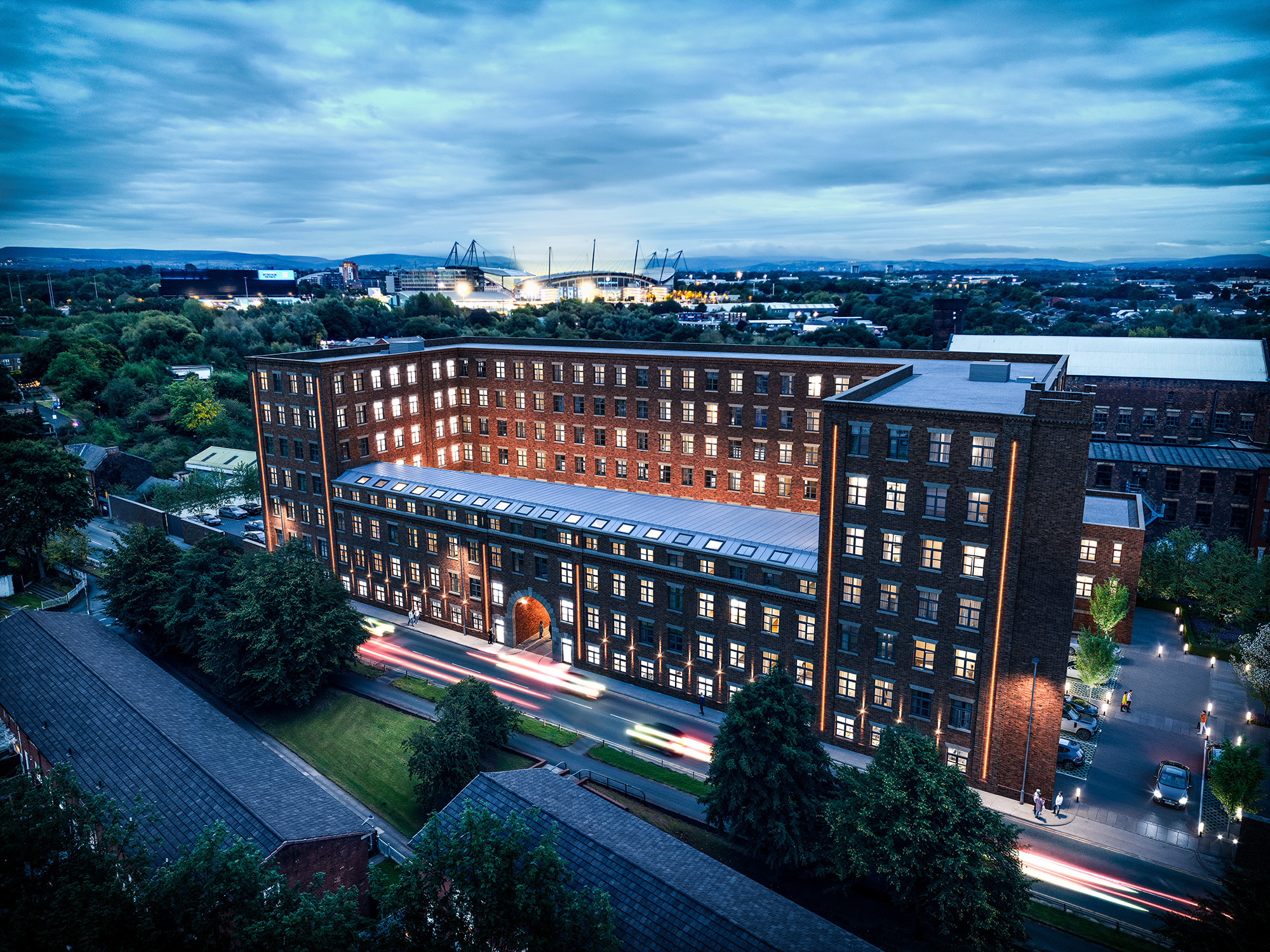 Heritage restoration at Brunswick Mill