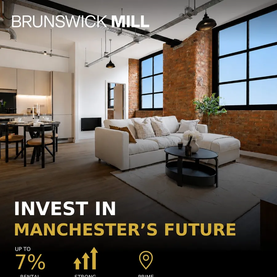 Brunswick Mill on Instagram — investment in the Manchester property market